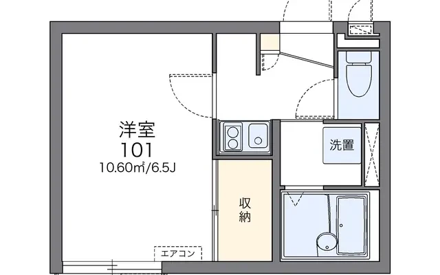 レオパレス爽やか 1