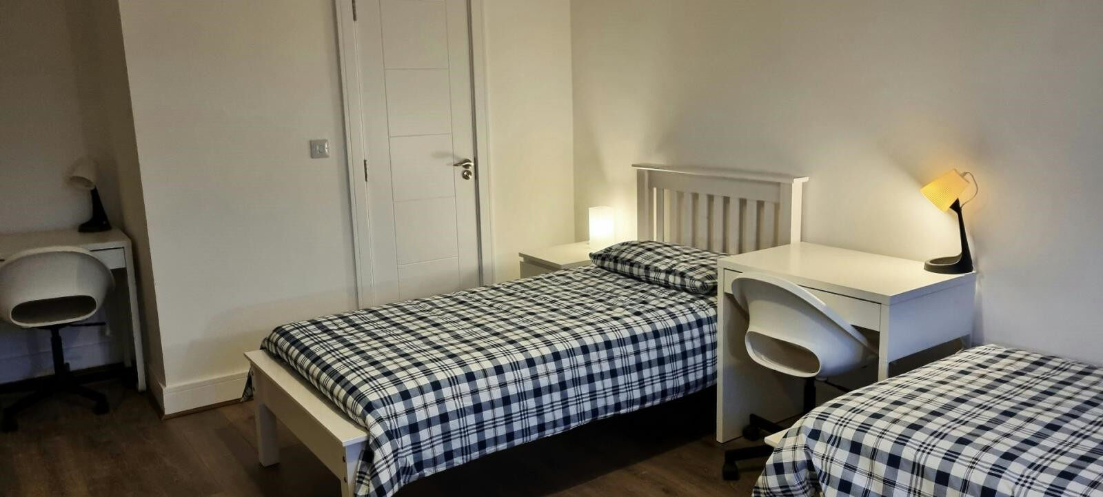 Bed in a comfy triple bedroom, in Grangegorman