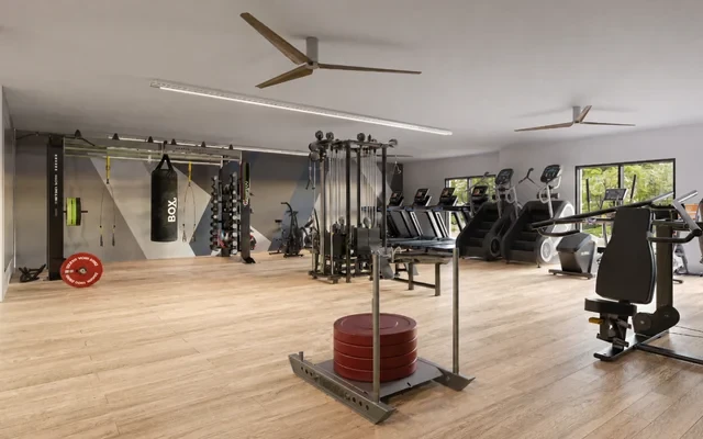 The Harlan - Ann Arbor student accommodation - Gym