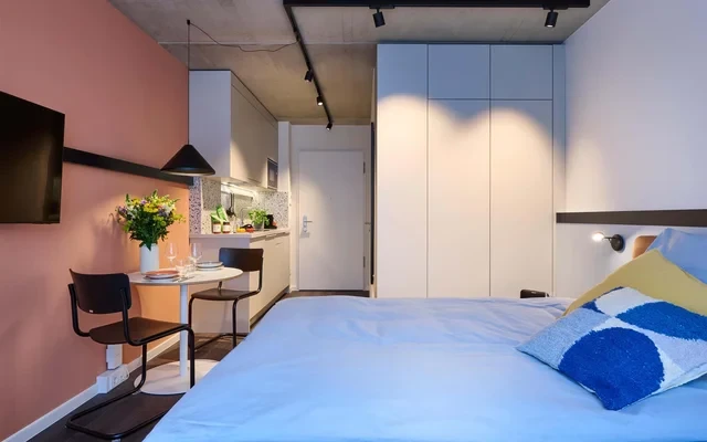 Reduced Rent - All Incl. rent - Fully furnished studio in Charlottenburg with Gym & Co-working space 1