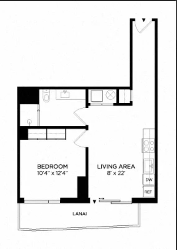 1 Bedroom 1B
