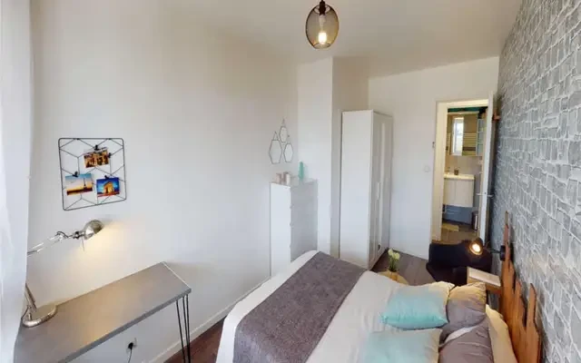 Attractive double bedroom in Nanterre - chỗ ở sinh viên tại Paris - Double Bedroom
