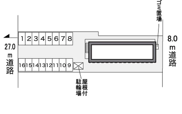 レオパレスサン　インレットⅢ 2