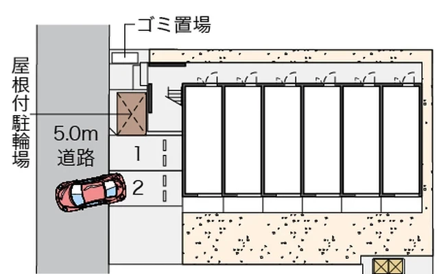 レオパレスエクセルケンＦｉｖｅ 2