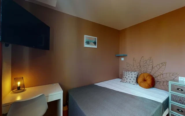Chambre 2 - DUGUAY TROUIN C - 툴르즈 학생 숙소 - Private Room
