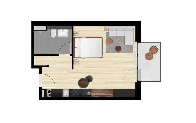 studio in Lichtenberg 0