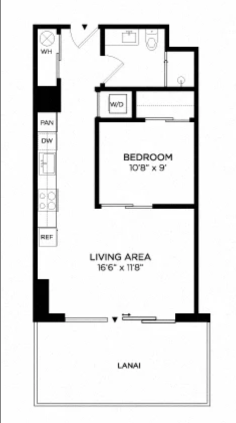 1 Bedroom 1G