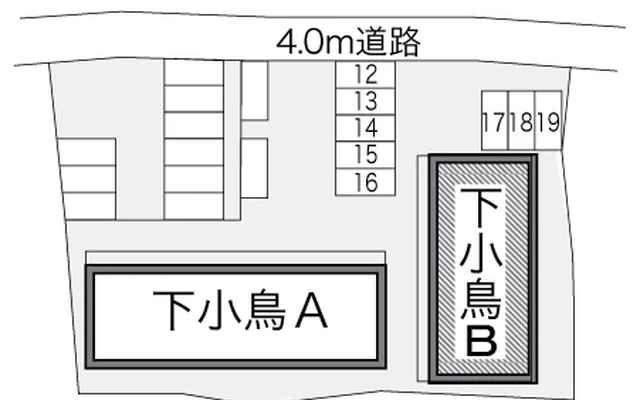 レオパレス下小鳥Ｂ 2