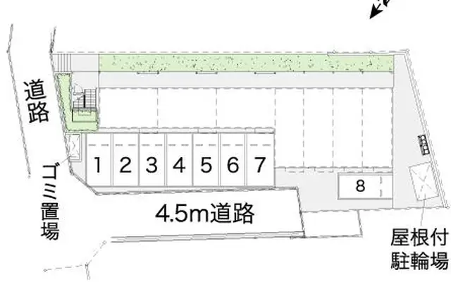 レオパレスパーチェ作新台 2