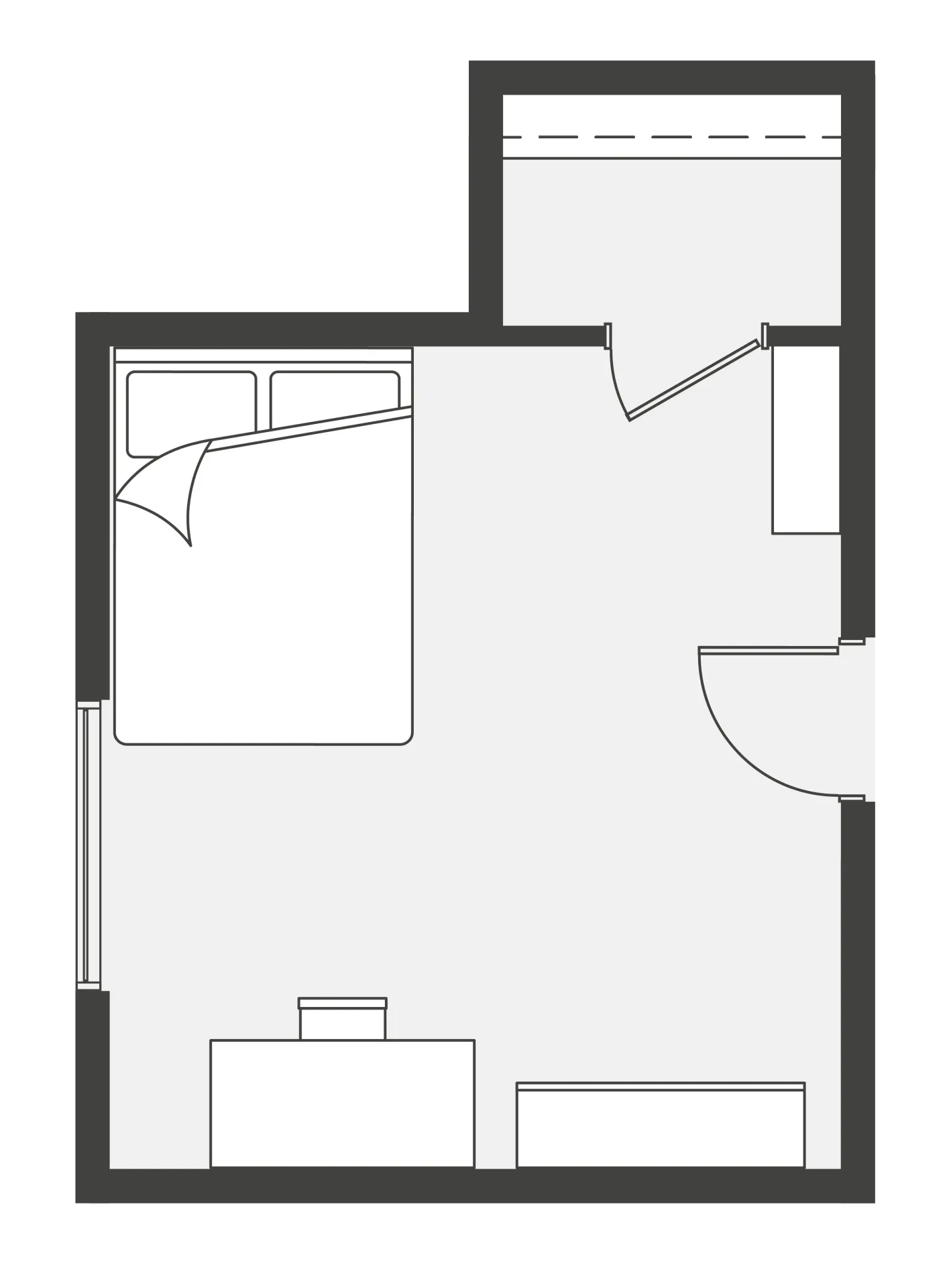 Quarry Studio โ Shared Bathroom & Kitchen*