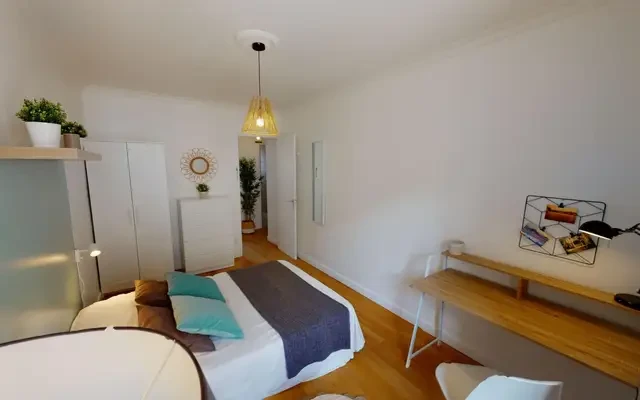 Enjoyable double bedroom near the Part Dieu train station 4