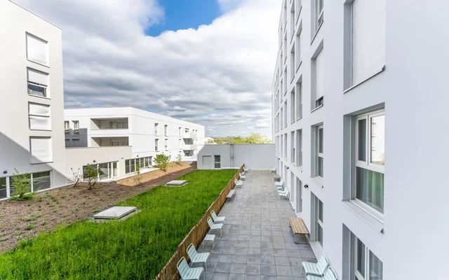 Bordeaux East - ボルドーの学生向け宿泊施設 - テラス