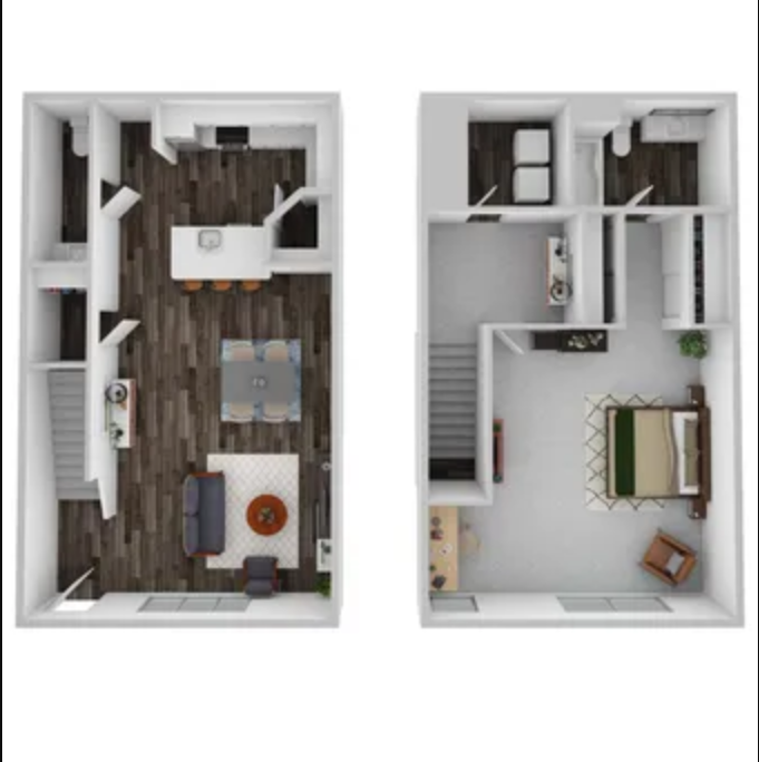 1 Bed 1 Bath Renovated Cherryhill