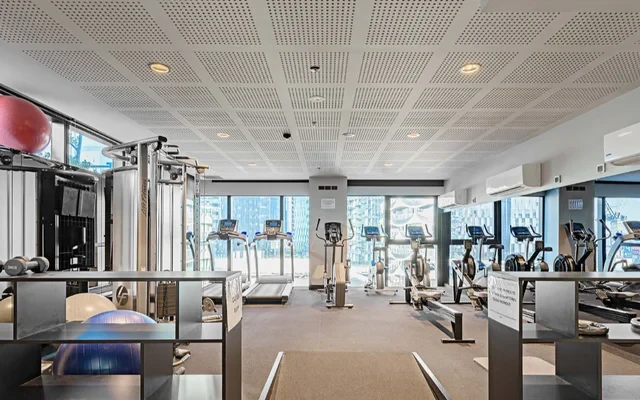 8 Pearl River Road, Docklands - Melbourne student accommodation - Gym