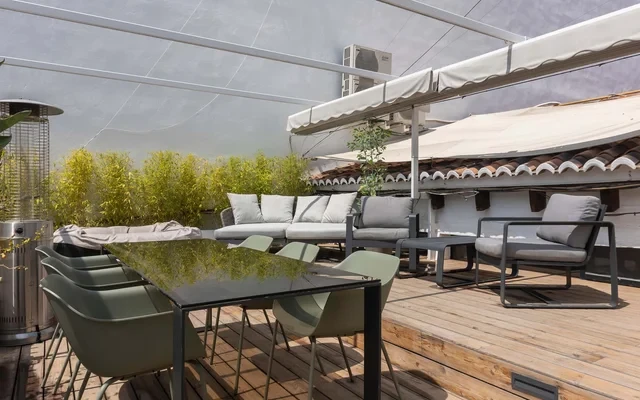 Luxury One Bedroom Penthouse in Ruzafa, Valencia with a big terrace 0