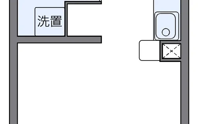 レオネクストＫⅡ - 鹿屋市の学生向け宿泊施設 - 102号房间(带独立厨房)