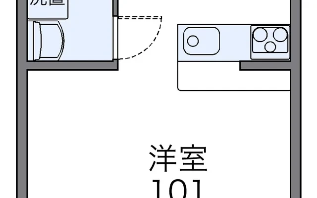 レオパレスサードなわて 4