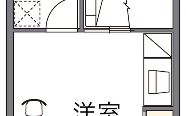 レオパレスエスポアール２番館 1