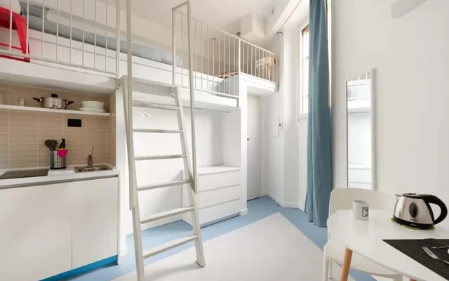 Monolocale  2 livelli Milano-Corso Magenta! 4