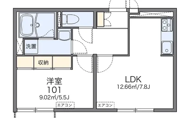 レオネクストファイブストリート 1