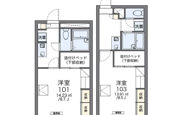 レオパレスフィオーレ月寒 4