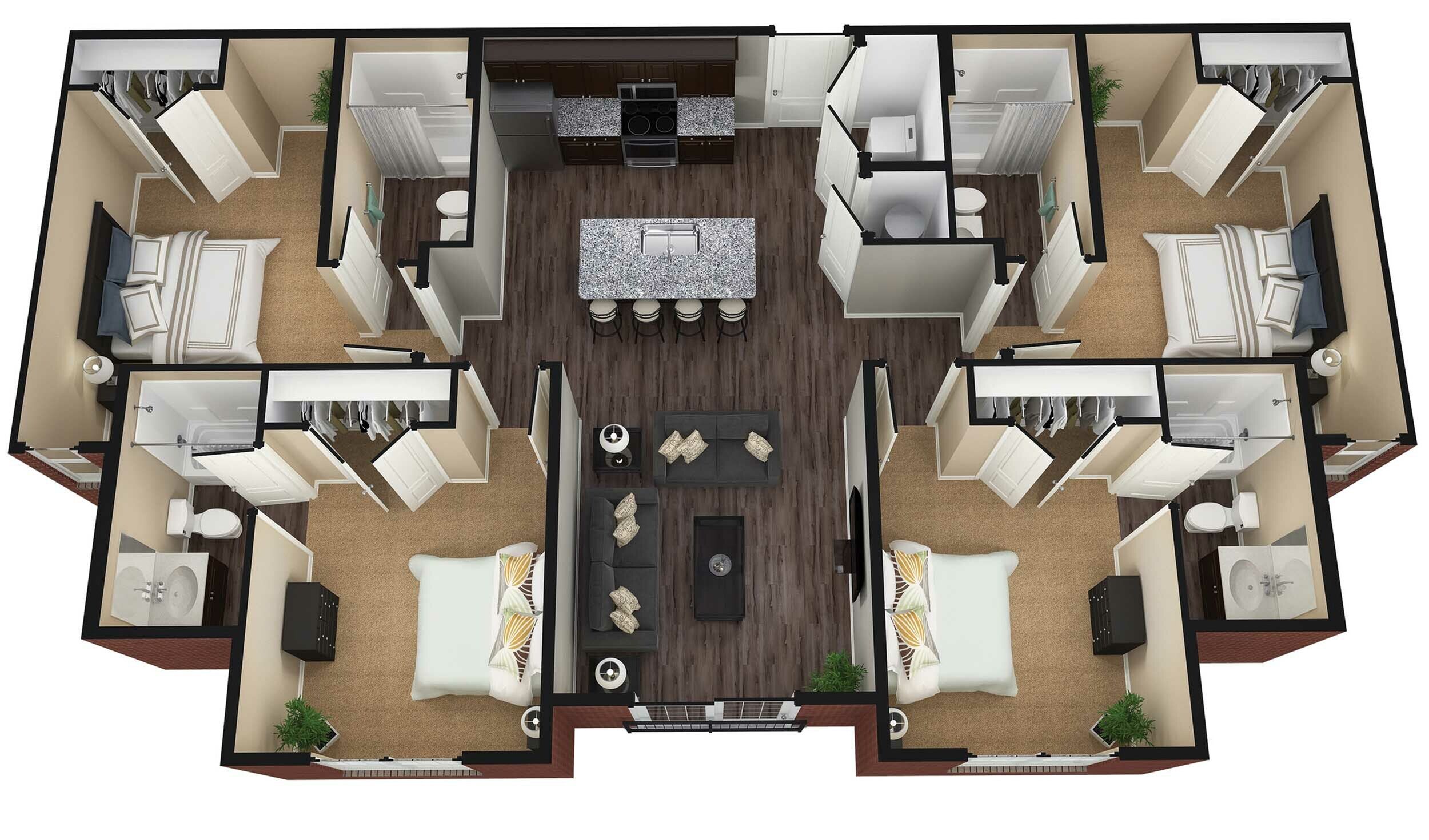 4 Bed 4 Bath Thayne II