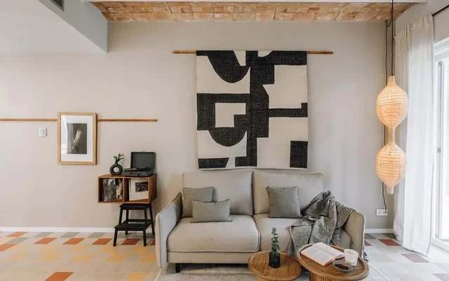Senahu - 2 bedrooms, office and balcony in Eixample Dreta 1