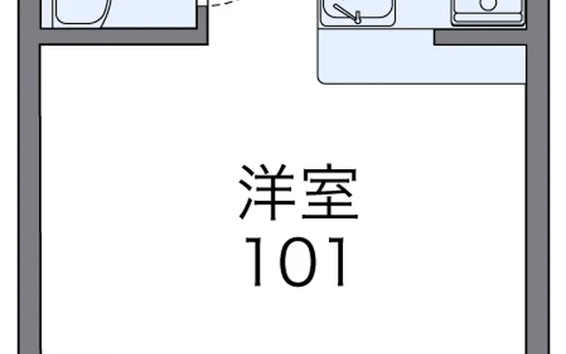 レオパレス南生駒 1