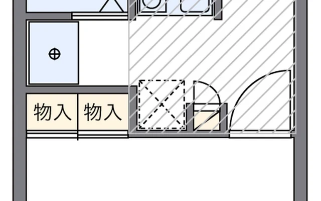 レオパレスパレ　ロワイヤル 1