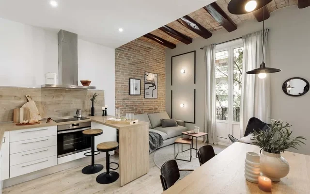 Espriu - 2 bedrooms and balcony in Sant Antoni 0