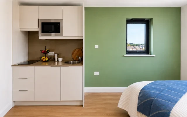 Scholars View - Cambridge student accommodation - Gold Studio