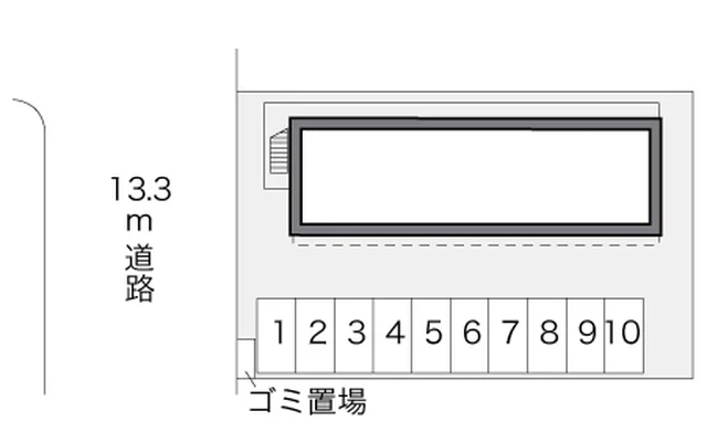 レオパレスなぎさ公園前 2