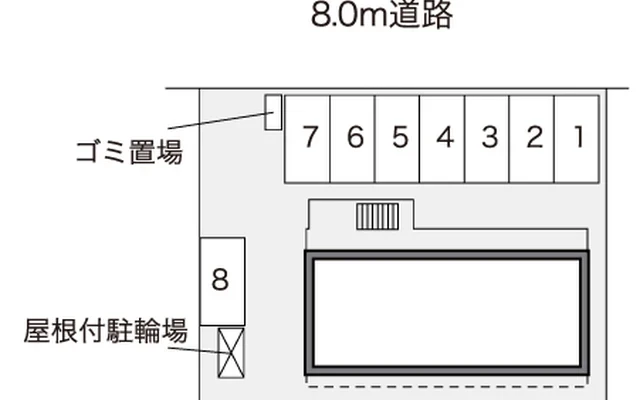 レオパレスユーⅡ 2