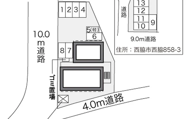 レオパレス西脇ウチダ５号館 2
