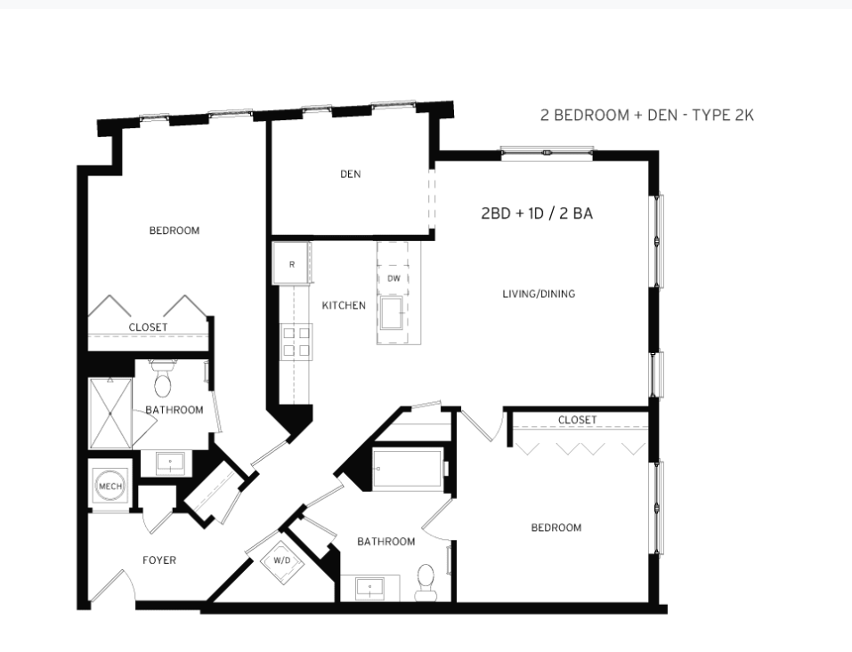 2 Bed 2 Bath Umber