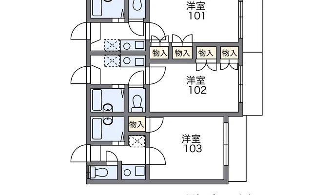レオパレス祇園町 1
