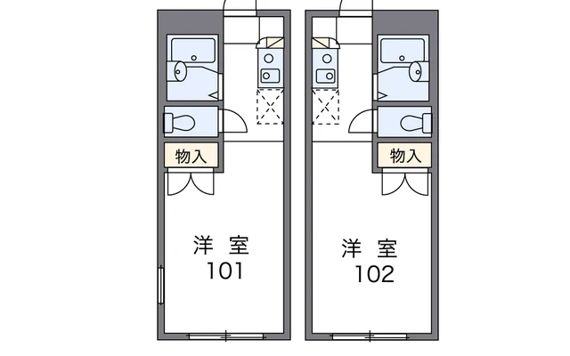 シャルマン北越谷Ⅱ 1