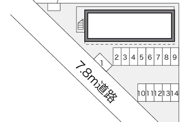 レオパレスサン平井Ⅱ 2