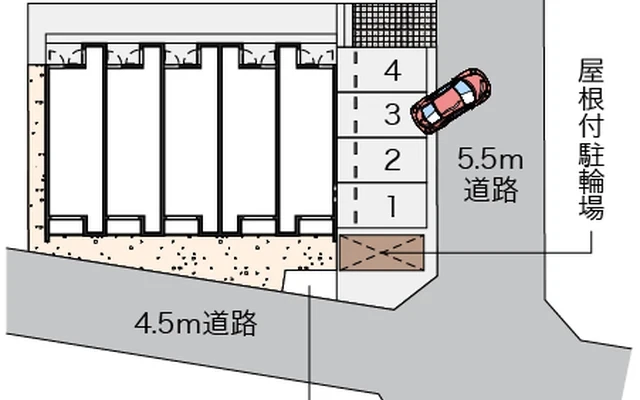 クレイノはなみずきⅡ 2