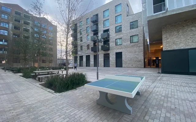 GP-New Tannery Way - alojamiento para estudiantes en Londres - mesa de ping pong