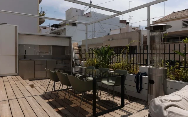 Luxury One Bedroom Penthouse in Ruzafa, Valencia with a big terrace 2