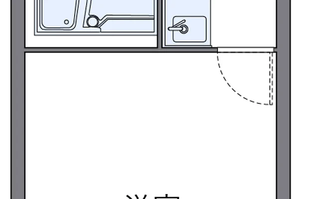 アベイユNⅡ - Kiyosu student accommodation - 201号房间(带独立厨房)
