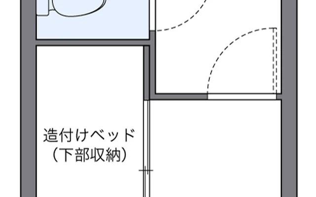 レオパレスウエストⅠ - Kyoto student accommodation - 205号房间(带独立厨房)