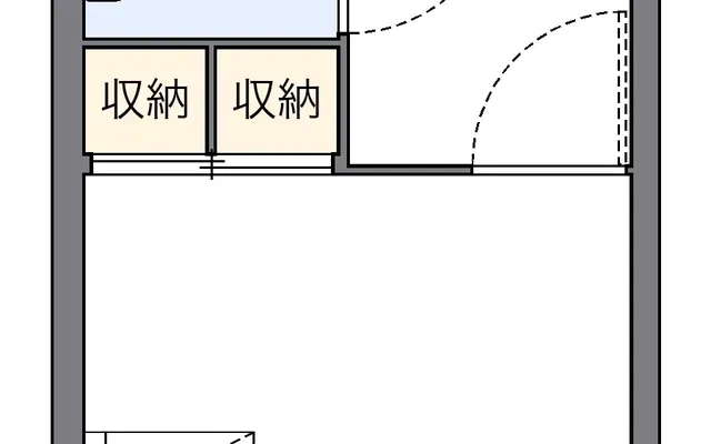 レオパレスサン・ビレッジⅠ - Daito student accommodation - 207号房间(带独立厨房)
