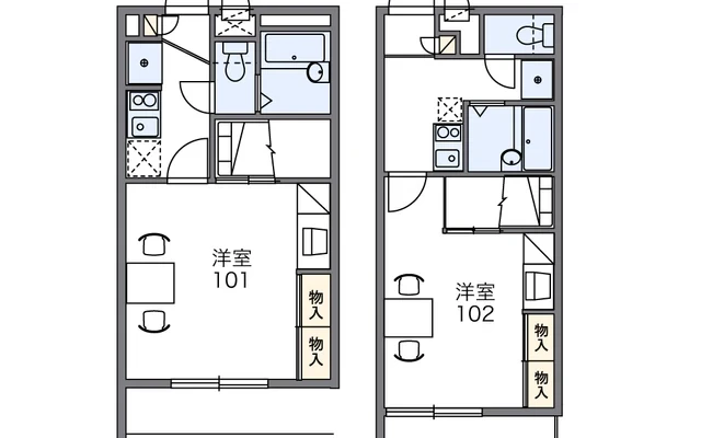 レオパレスソワ　メゾンⅢ 1