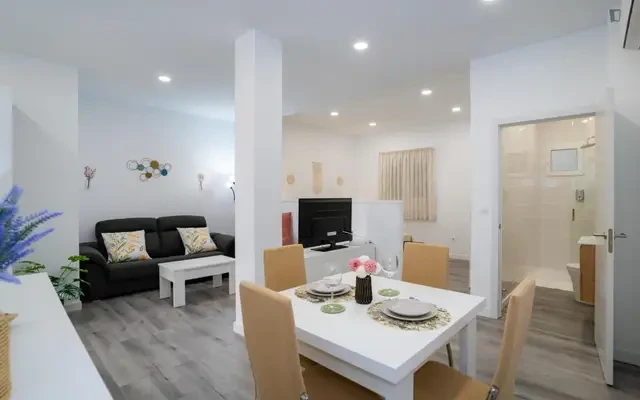 Charming studio apartment located 350 meters from the promenade and El Palo beach 3