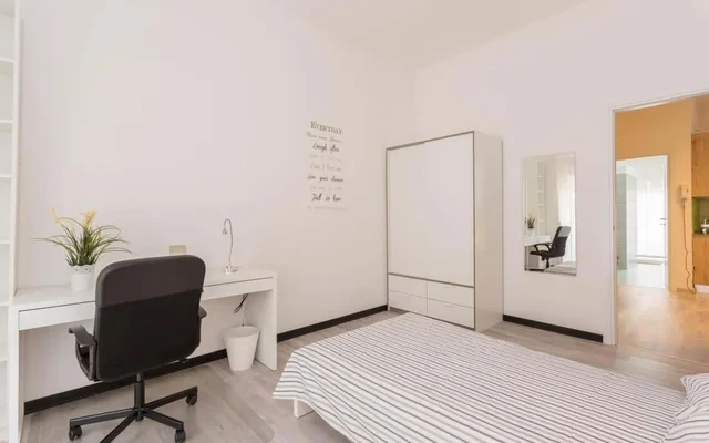 VIA VINCENZO MONTI 41 <br> SHARED ROOM D1 - Bed A 1