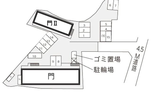 レオパレス門Ⅱ 2