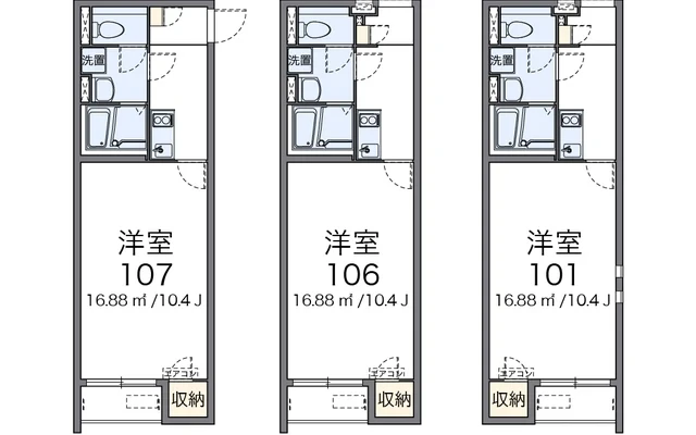 クレイノ悠々木屋 1