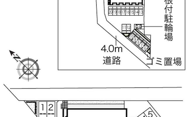 レオネクストプリーモ B - chỗ ở sinh viên tại Thành phố Inazawa
